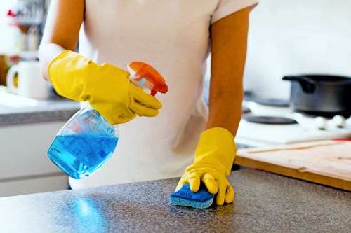 Professional sofa cleaning in an E14 apartment living room