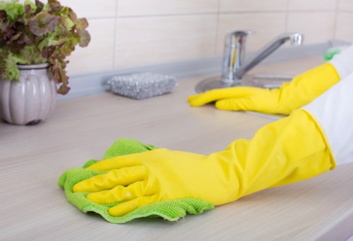 Cleaners in E14 providing careful and thorough property care
