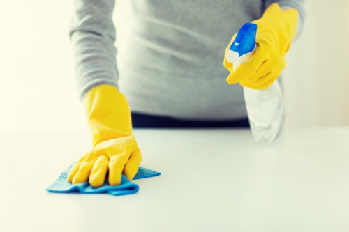 Complaint handling process for cleaning services