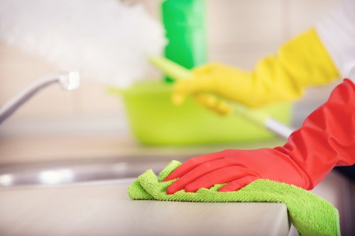 Professional carpet cleaning setup for an E14 home or office